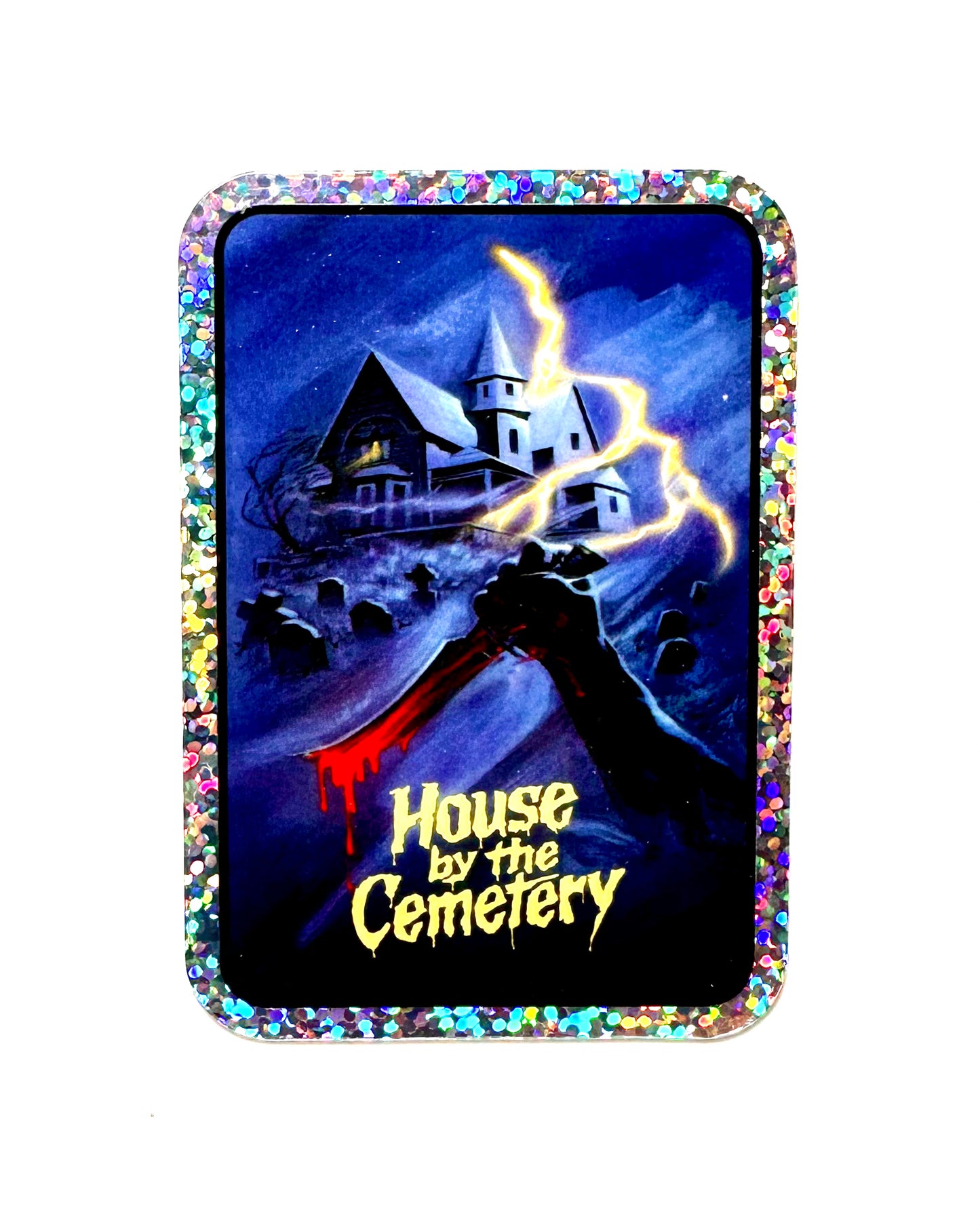 House By The Cemetery Sticker