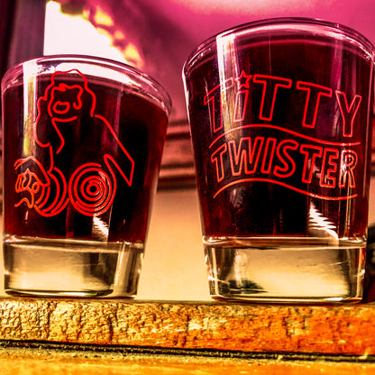 Titty Twister Shot Glass Set