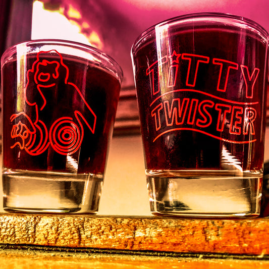 Titty Twister Shot Glass Set