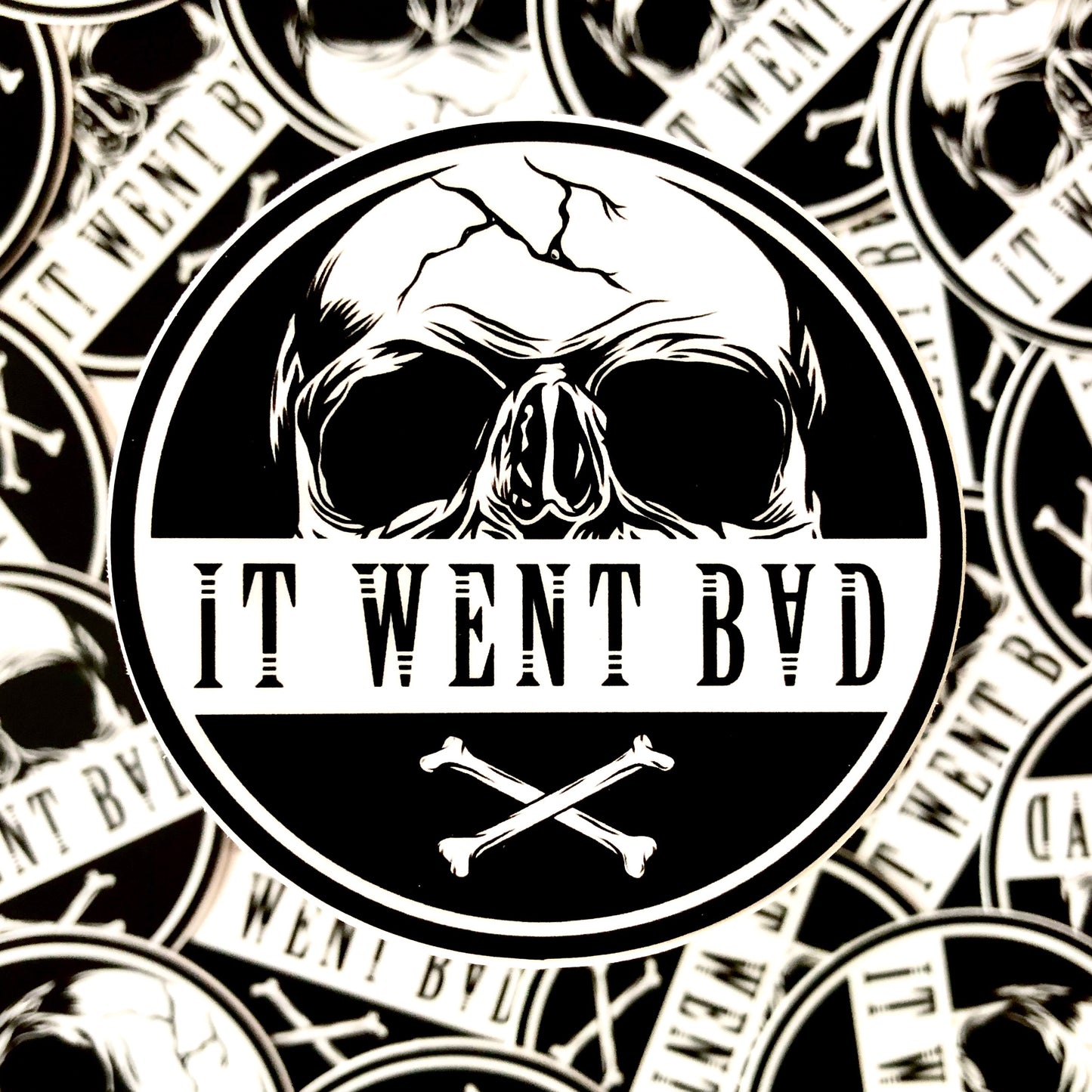 It Went Bad Emblem Sticker