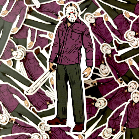 Jason Voorhees Sticker